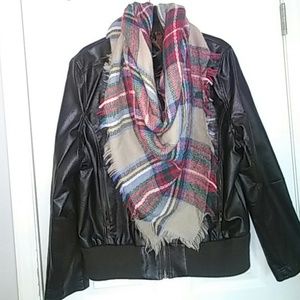 Faux Leather Jacket